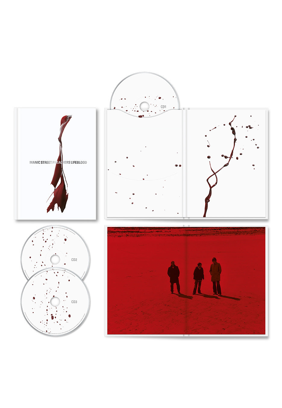 Manic Street Preachers - Lifeblood 20 - Mediabook 3 CD | Neutral-Image