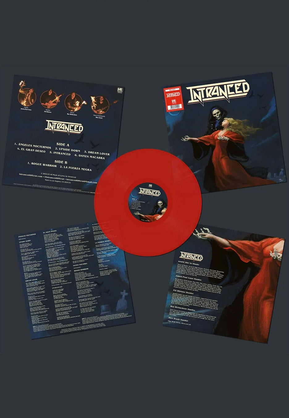 Intranced - Intranced Ltd. Red - Colored Vinyl | Neutral-Image