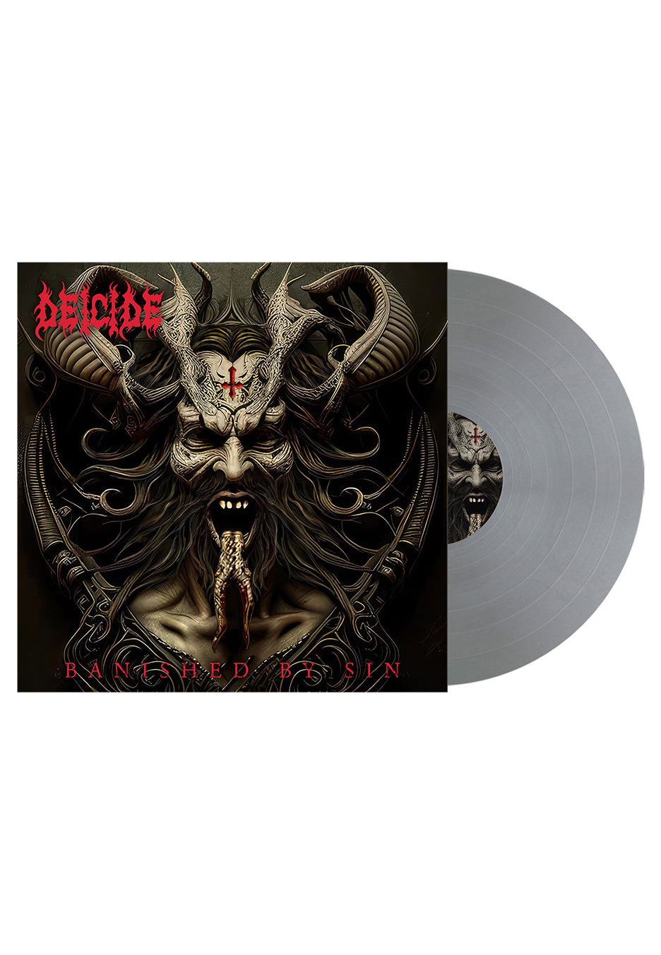 Deicide - Banished By Sin Ltd. Opaque Silver - Colored Vinyl | Neutral-Image