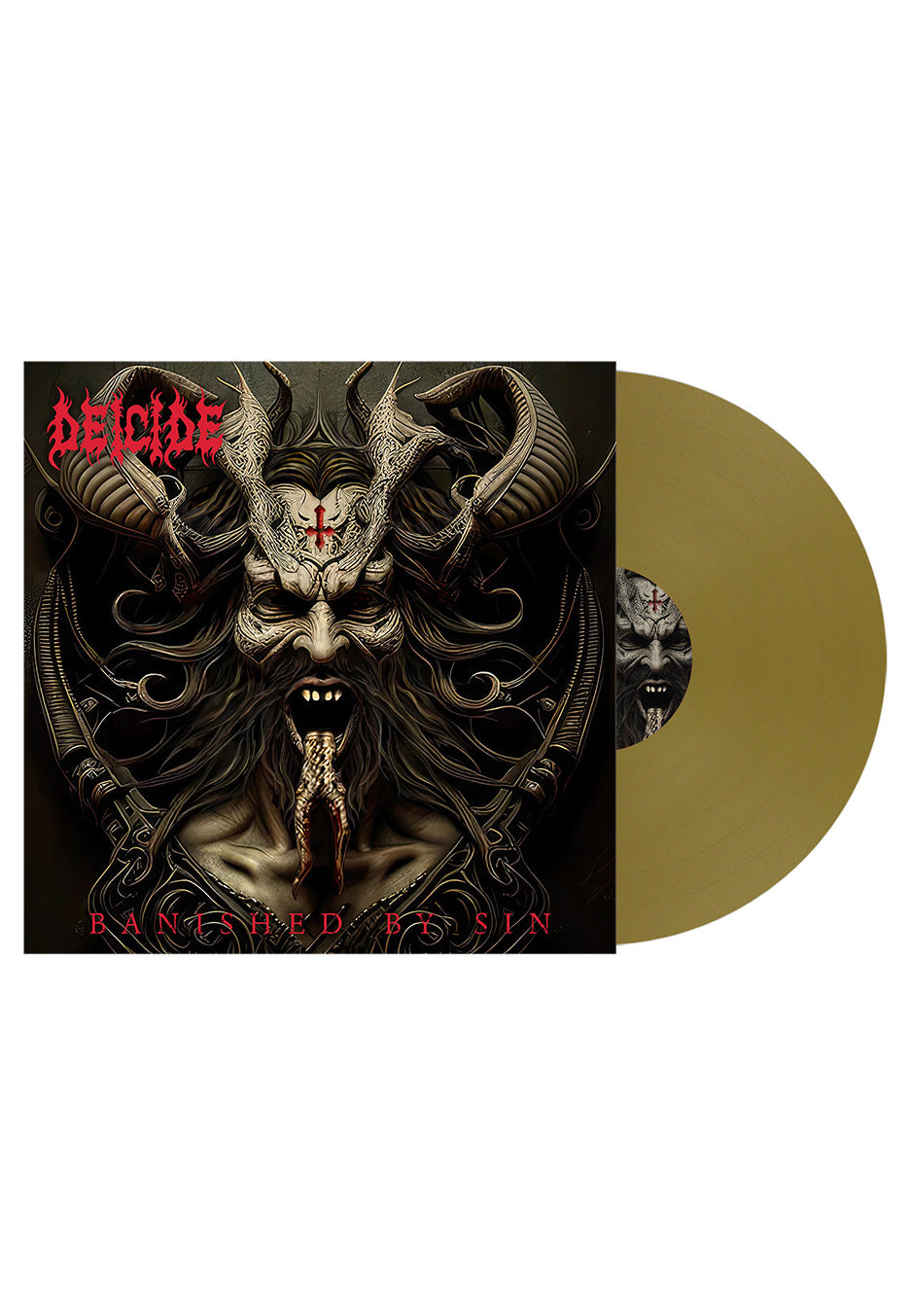 Deicide - Banished By Sin Ltd. Opaque Gold - Colored Vinyl | Neutral-Image