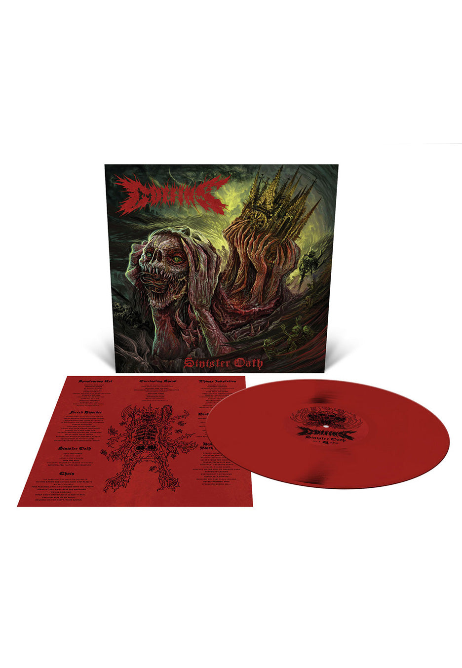 Coffins - Sinister Oath Ltd. Oxblood - Colored Vinyl | Neutral-Image