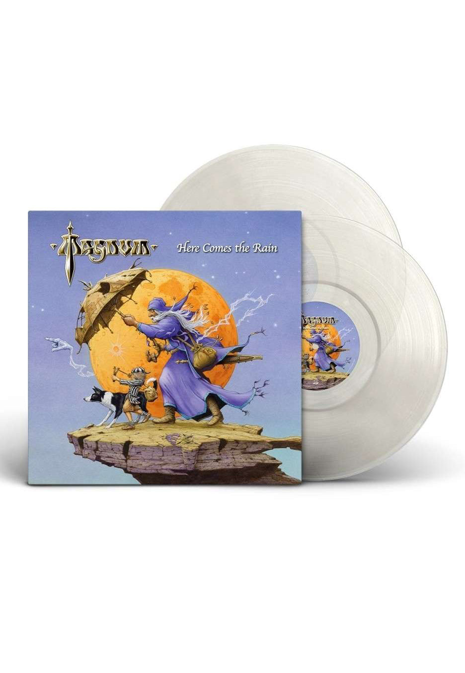 Magnum - Here Comes The Rain Ltd. Translucent Clear - Colored 2 Vinyl | Neutral-Image