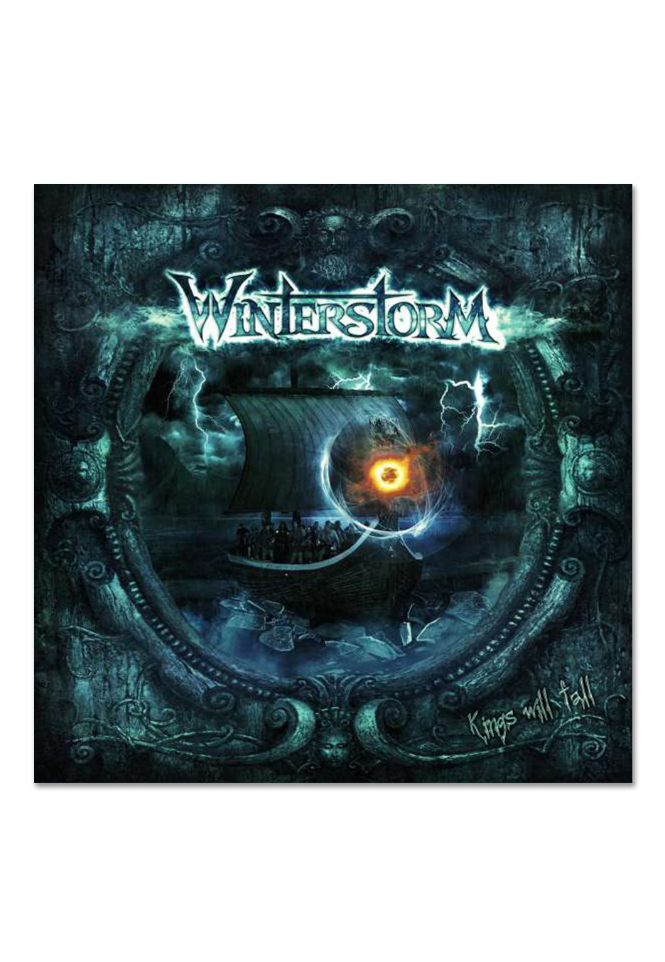 Winterstorm - Kings Will Fall Ltd. Dark Green - Colored 2 Vinyl | Neutral-Image