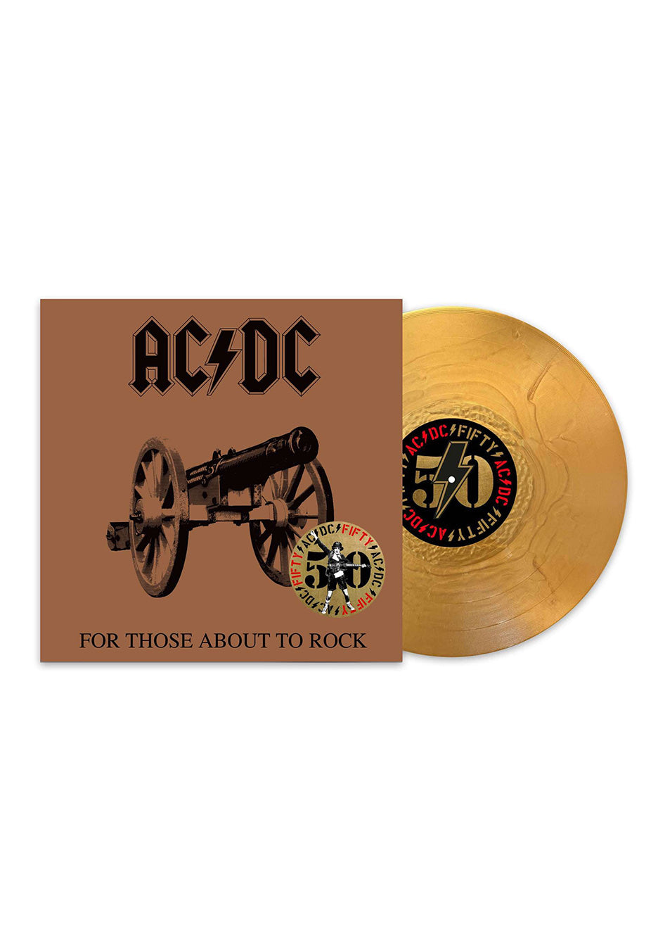 AC/DC - For Those About To Rock (We Salute) (Limited 50th Anniversary Edition) Gold - Colored Vinyl | Neutral-Image