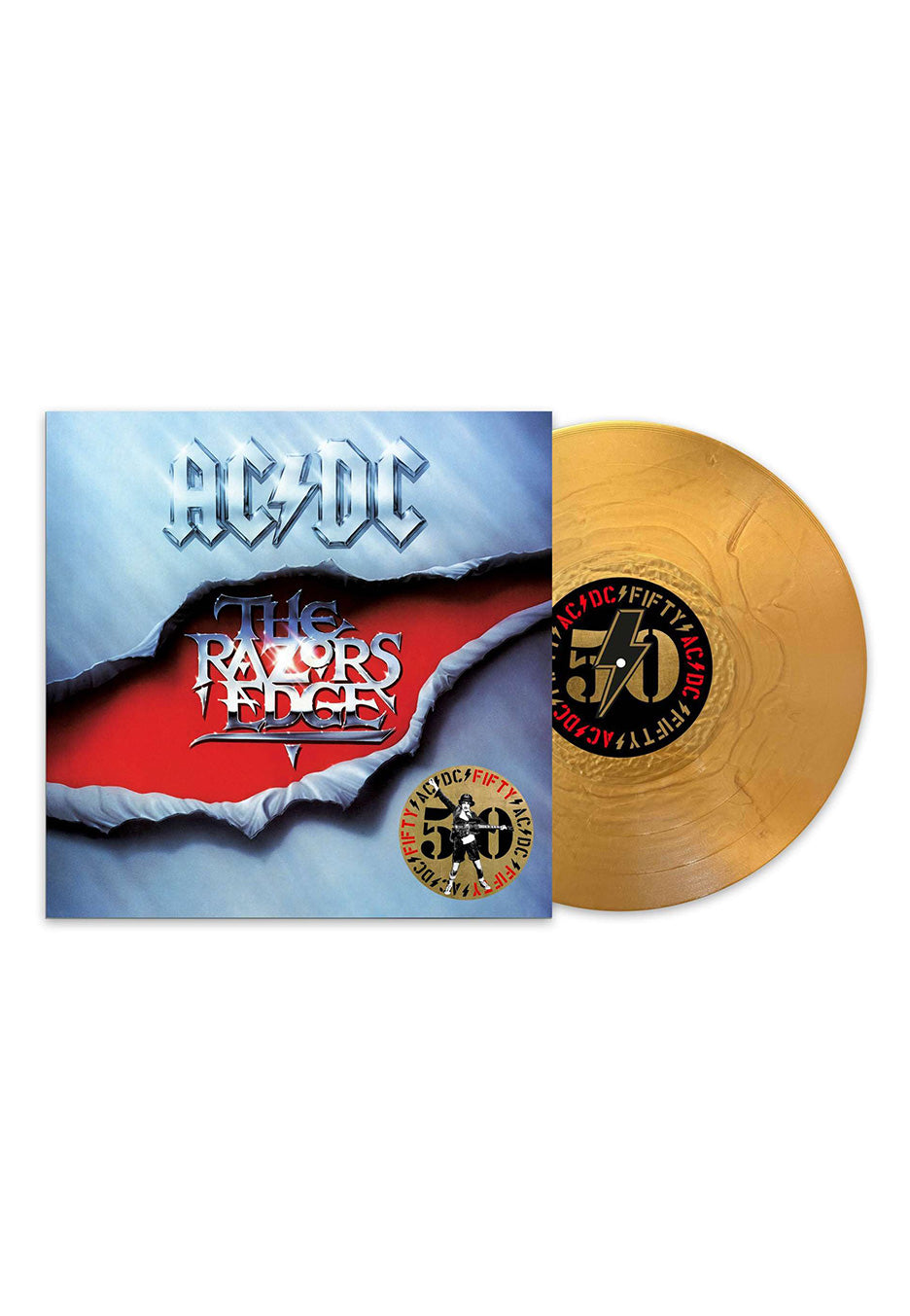 AC/DC - The Razors Edge (Limited 50th Anniversary Edition) Gold - Colored Vinyl | Neutral-Image