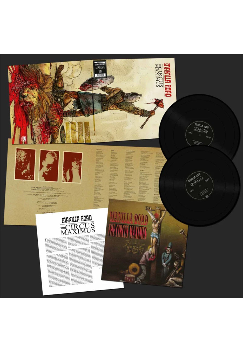 Manilla Road - The Circus Maximus - 2 Vinyl | Neutral-Image