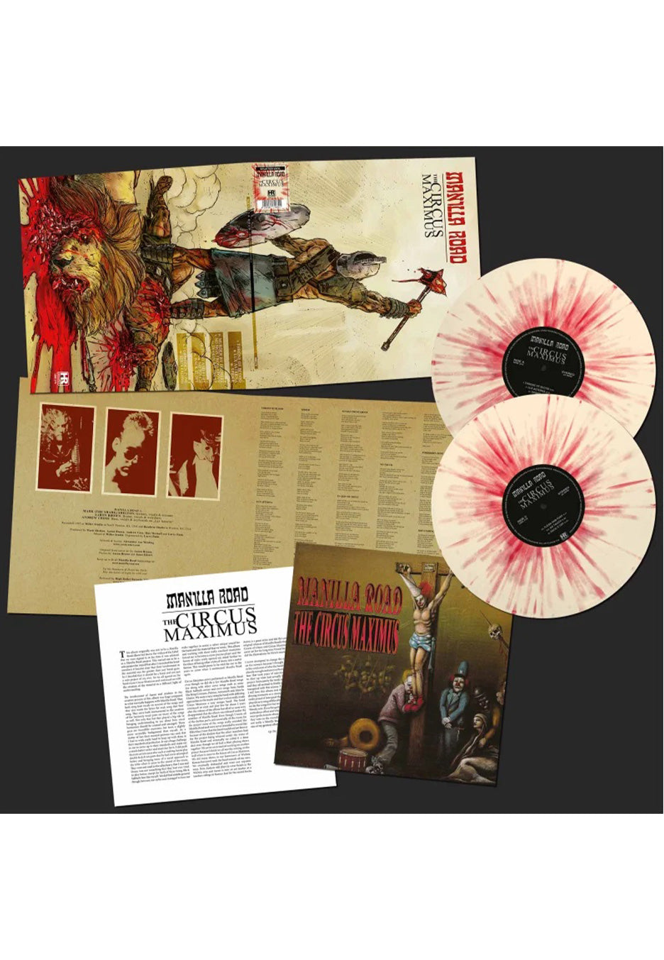 Manilla Road - The Circus Maximus Ltd. - Splatter 2 Vinyl | Neutral-Image