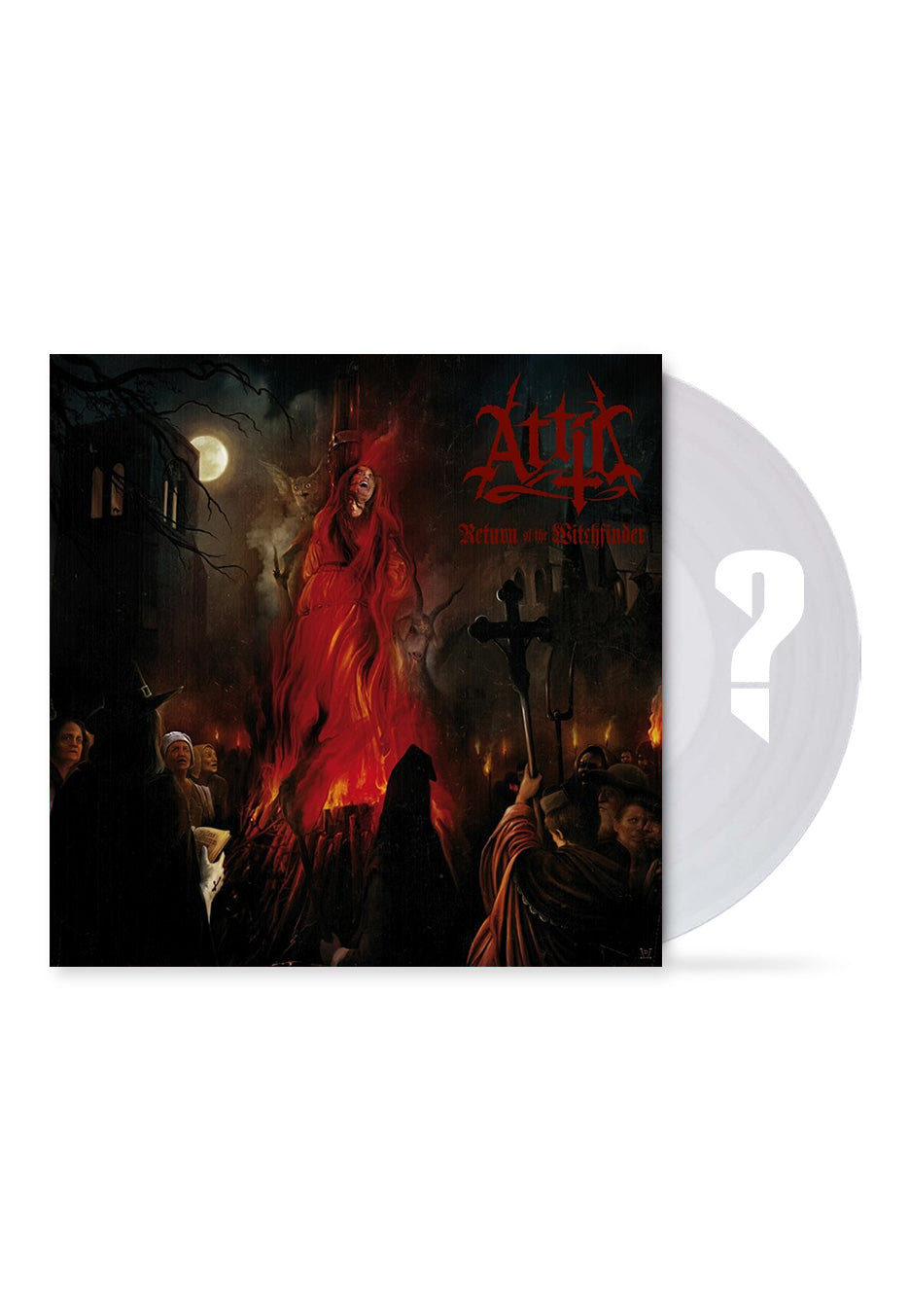 Attic - Return Of The Witchfinder Ltd. Solid Red/Black - Colored Vinyl | Neutral-Image