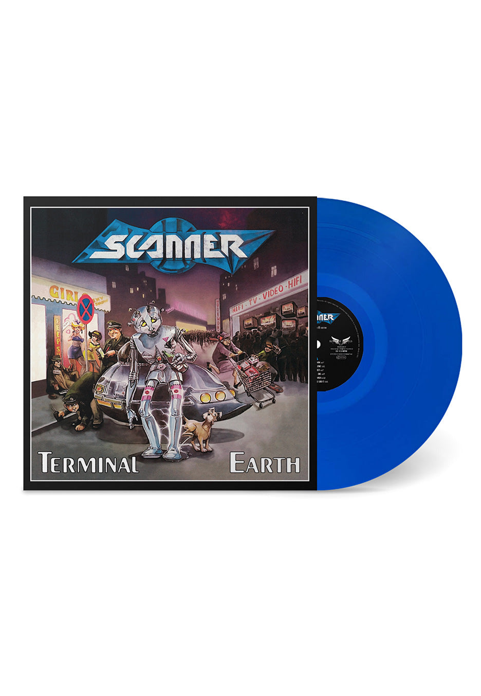 Scanner - Terminal Earth Ltd. Transparent Blue - Colored Vinyl | Neutral-Image