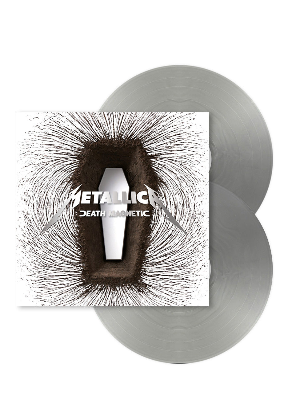 Metallica - Death Magnetic Magnetic Silver Ltd. - Colored 2 Vinyl | Neutral-Image