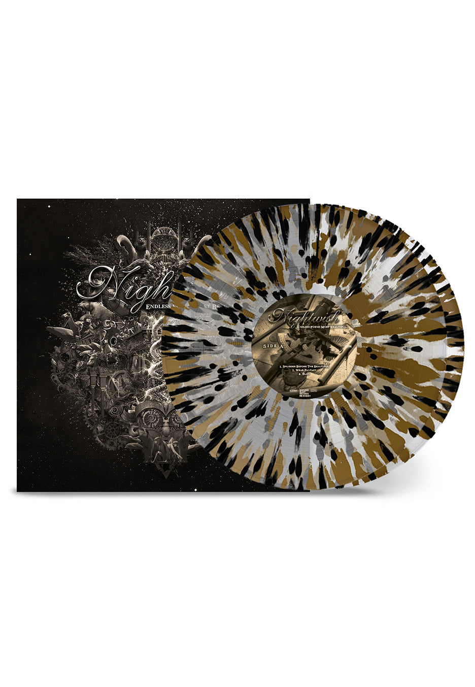 Nightwish - Endless Forms Most Beautiful Clear/Gold Ltd. - Splatter 2 Vinyl | Neutral-Image