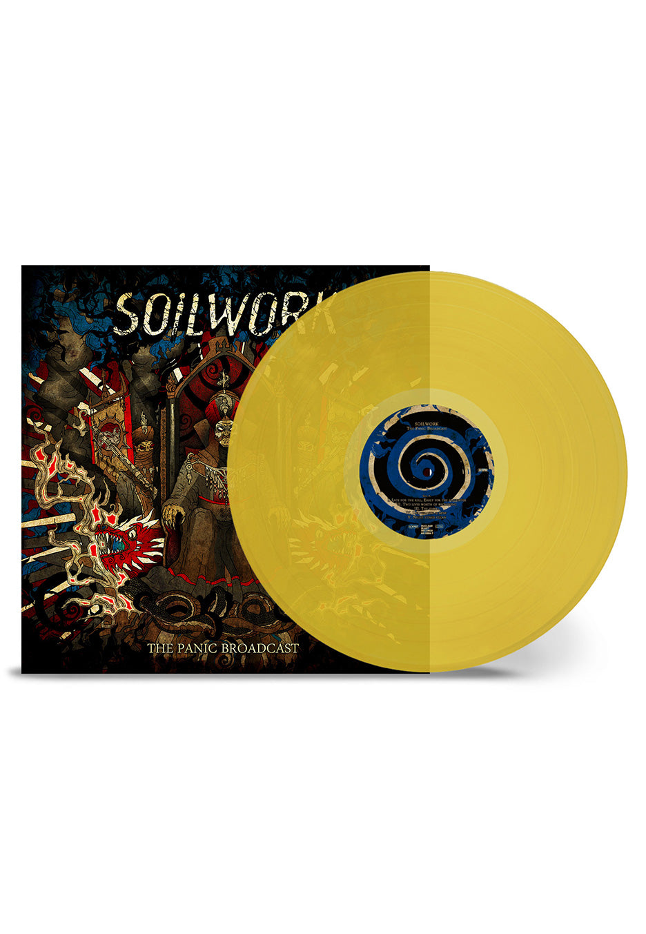 Soilwork - The Panic Broadcast Transparent Yellow Ltd. - Colored Vinyl ...