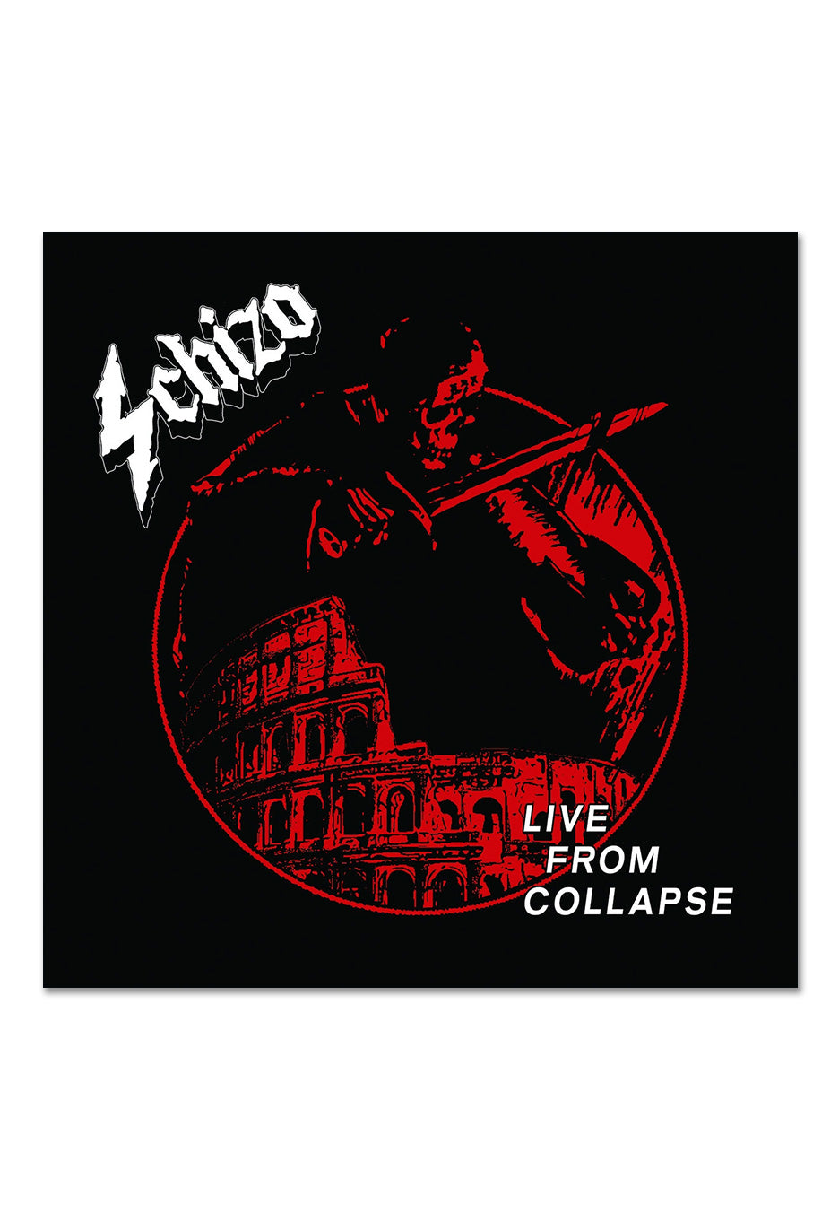 Schizo - Live From Collapse - Live In Rome Mmxx Red/Black - Splattered Vinyl | Neutral-Image