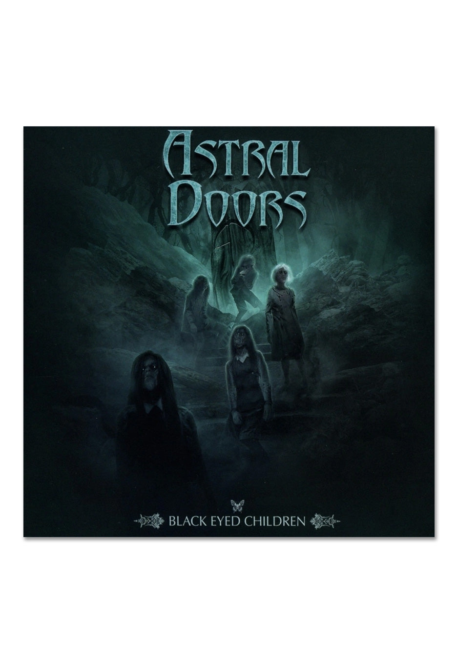 Astral Doors - Black Eyed Children Ltd. Transparent Petrol - Colored Vinyl | Neutral-Image