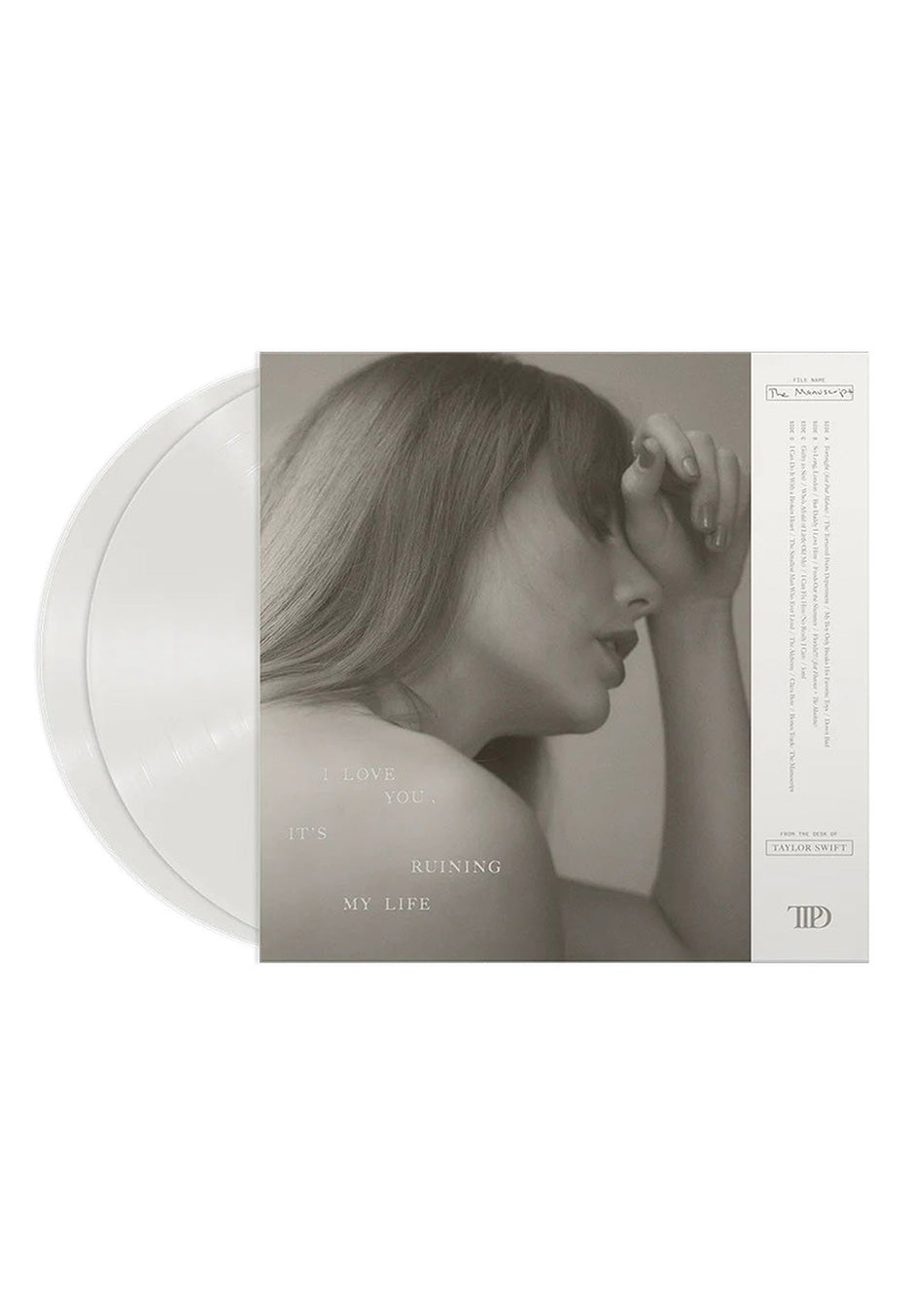 Taylor Swift - The Tortured Poets Department Ivory - Colored 2 Vinyl + Bonus Track | Neutral-Image