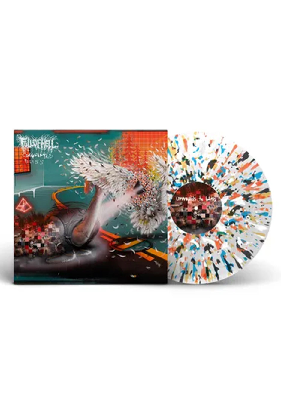 Full Of Hell - Coagulated Bliss Clear w/ Splatter - Splattered Vinyl | Neutral-Image