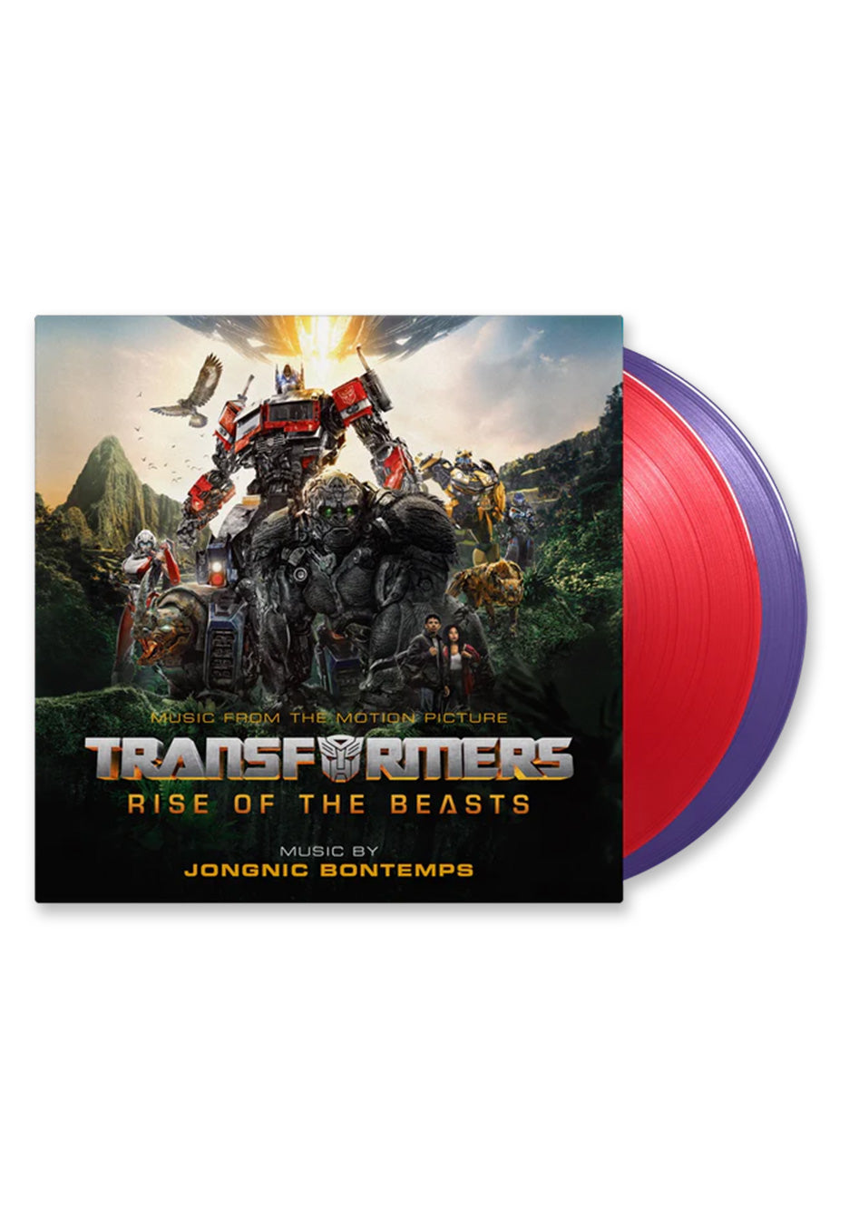 Transformers - Transformers: Rise Of The Beasts OST (Jongnic Bontemps) Ltd. Red & Purple - Colored 2 Vinyl | Neutral-Image