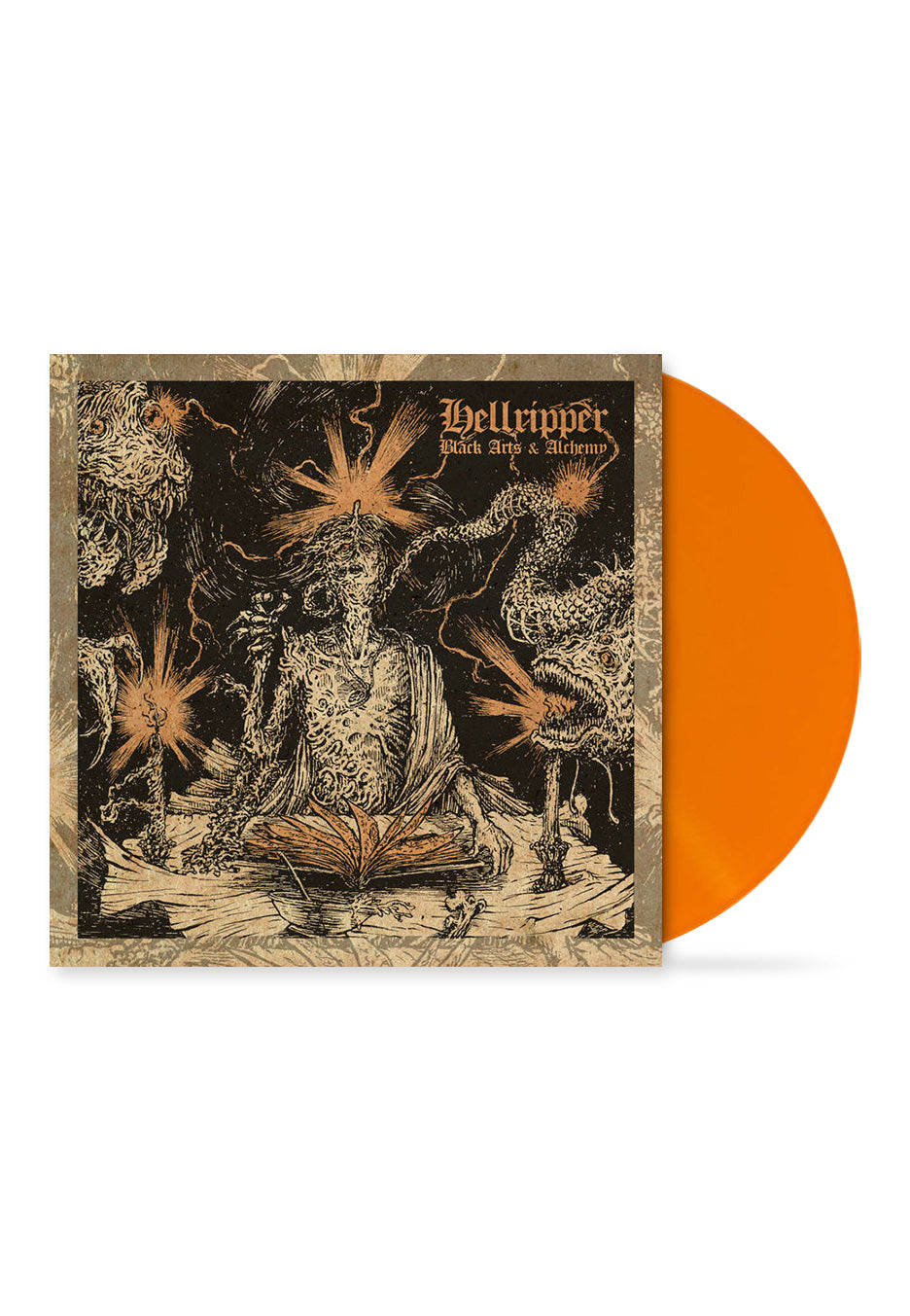 Hellripper - Black Arts & Alchemy Ltd. Orange - Colored Vinyl | Neutral-Image