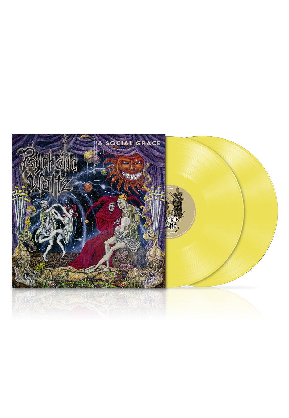 Psychotic Waltz - A Social Grace (Re-issue 2024) Ltd. Lemon - Colored 2 Vinyl | Neutral-Image