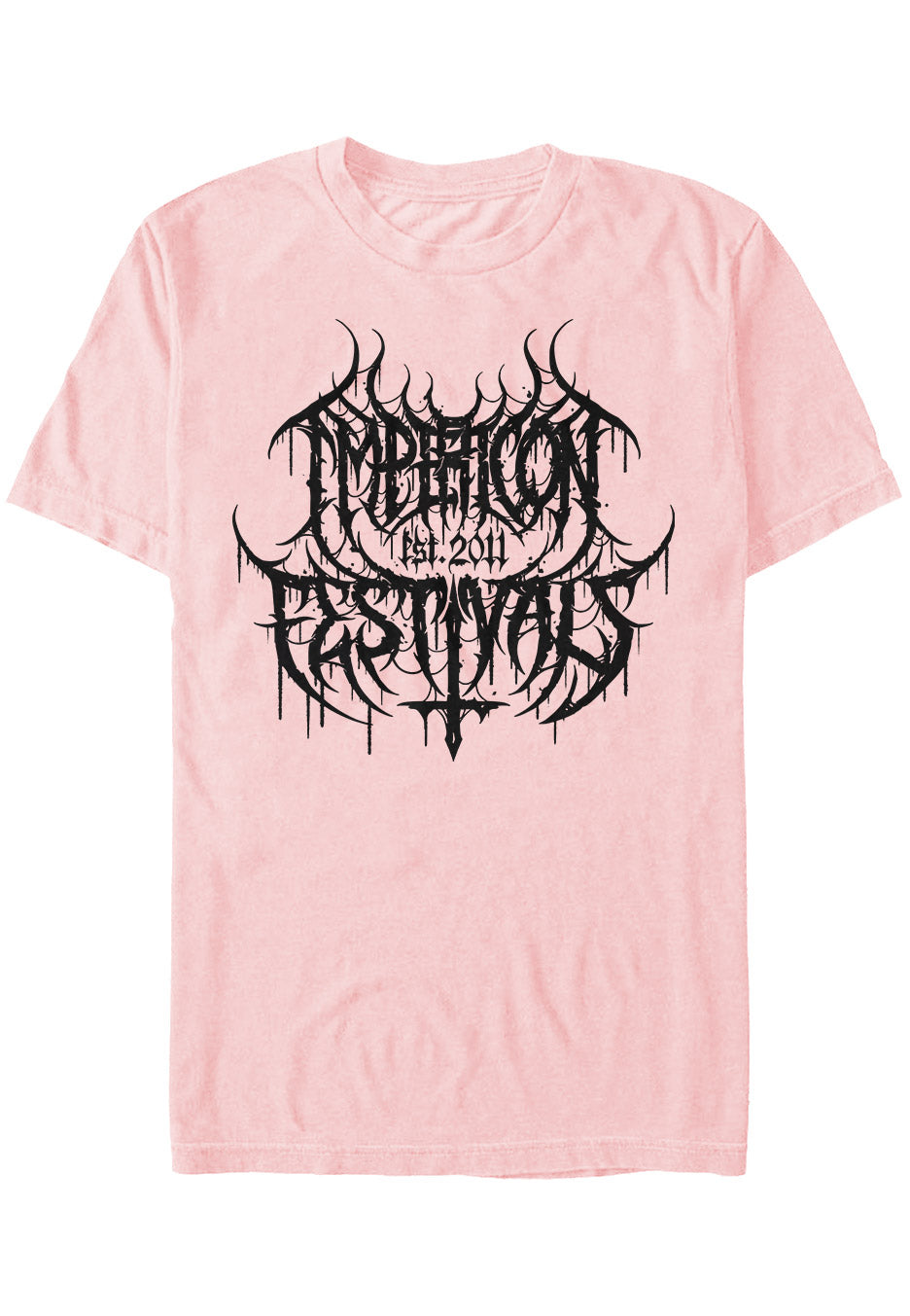 Impericon Festival - Black Metal Est. 2011 Light Pink - T-Shirt | Men-Image