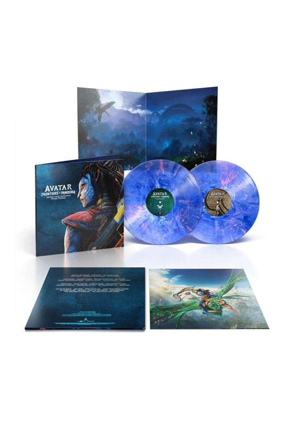 Avatar - Frontiers Of Pandora OST (Pinar Toprak) Ltd. Translucent Blue/Pink - Colored 2 Vinyl | Neutral-Image