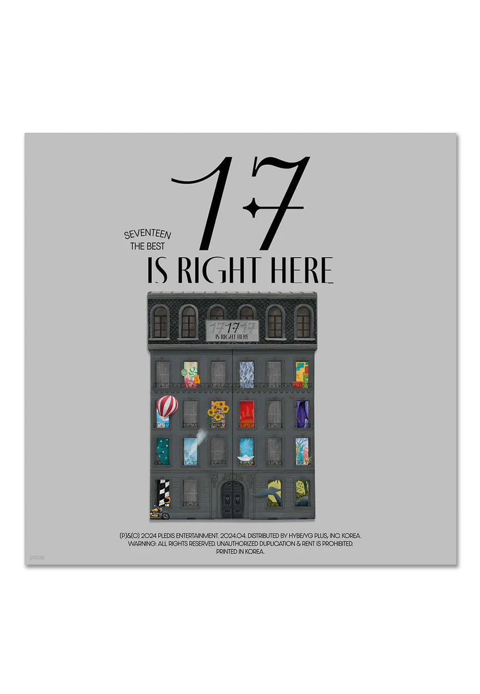 Seventeen - 17 Is Right Here (Here Version) - CD | Neutral-Image