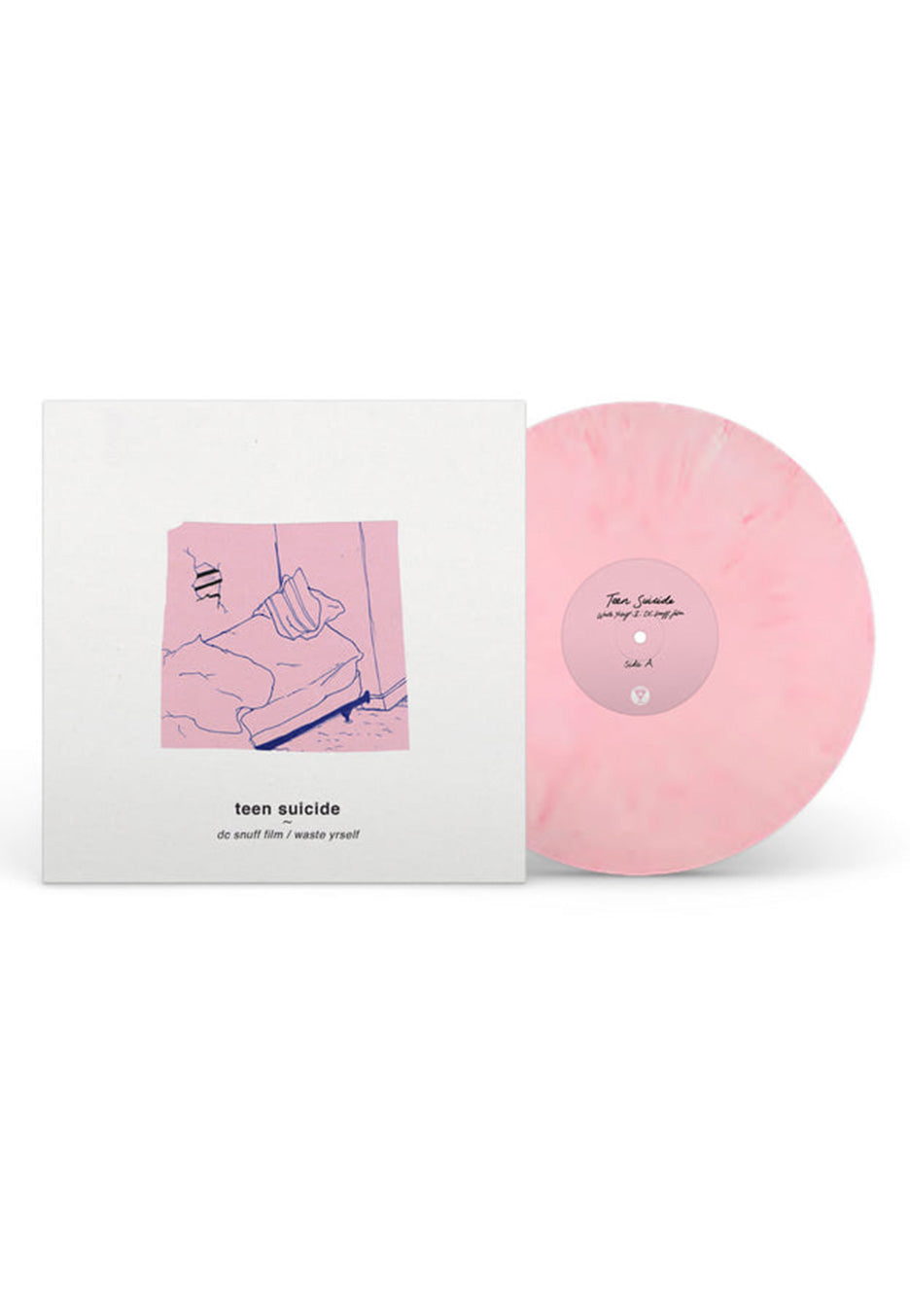 Teen Suicide - DC Snuff Film / Waste Yrself Ltd. Pink - Marbled Vinyl | Neutral-Image