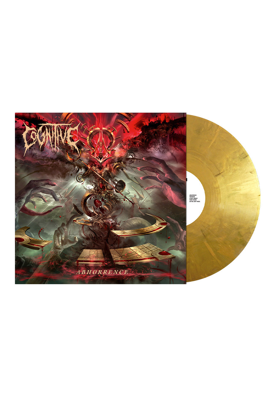 Cognitive - Abhorrence Ltd. Gilded Abyss Gold - Marbled Vinyl | Neutral-Image