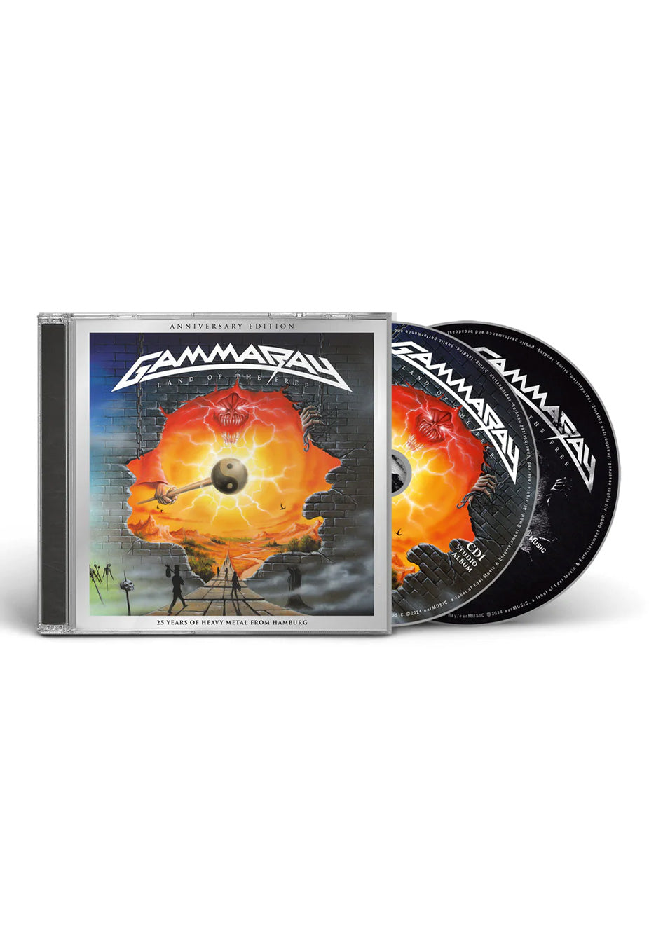 Gamma Ray - Land Of The Free (Anniversary Edition) - 2 CD | Neutral-Image