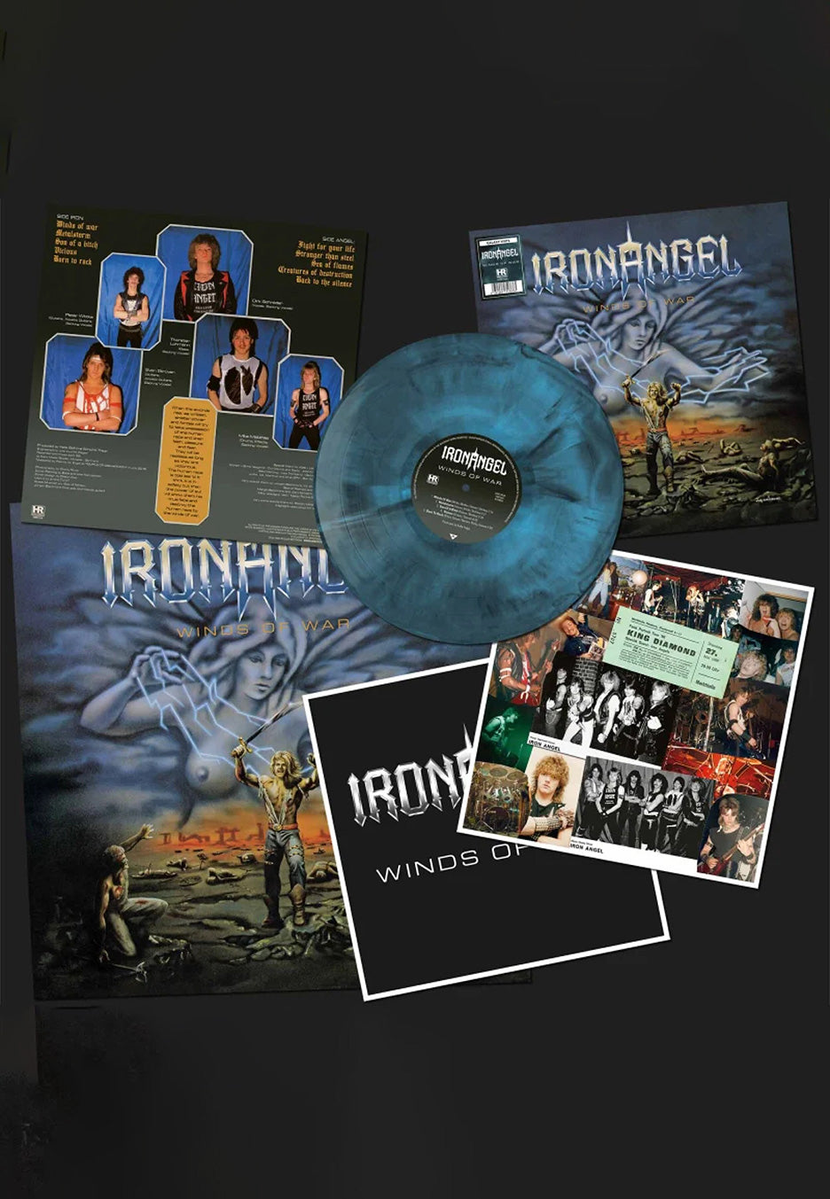 Iron Angel - Winds Of War Ltd. Blue/Black - Colored Vinyl | Neutral-Image