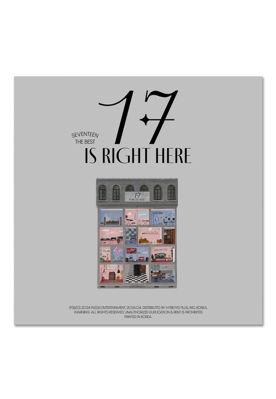 Seventeen - 17 Is Right Here (Hear Version) - CD | Neutral-Image