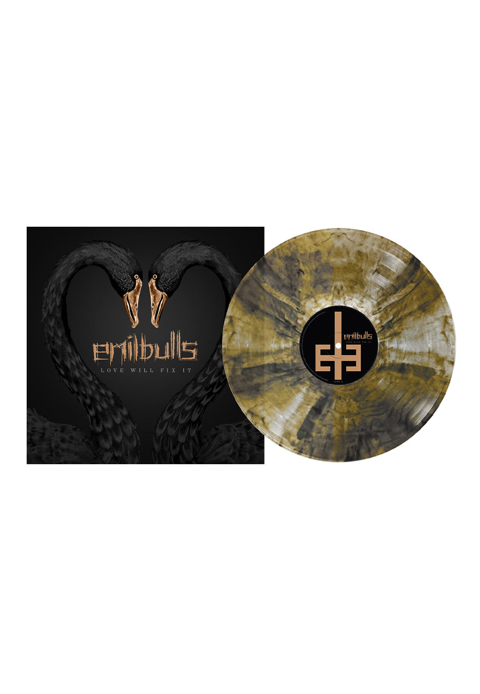 Emil Bulls - Love Will Fix It Ltd. Clear/Gold/Black - Marbled Vinyl | Neutral-Image