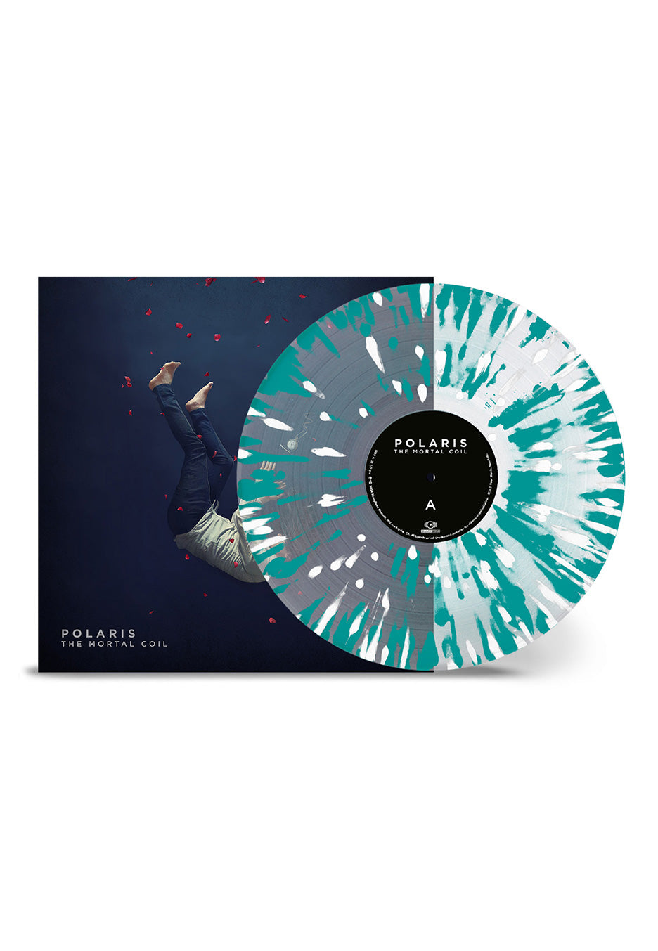 Polaris - The Mortal Coil Ltd. Clear/White/Blue - Splatter LP | Neutral-Image