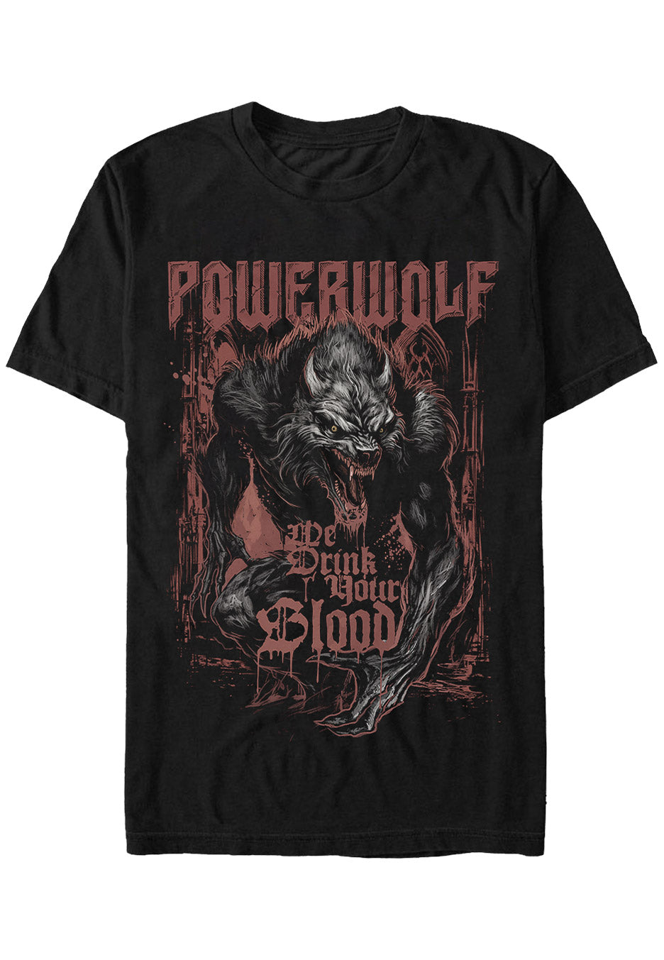 Powerwolf - We Drink Your Blood - T-Shirt | Neutral-Image