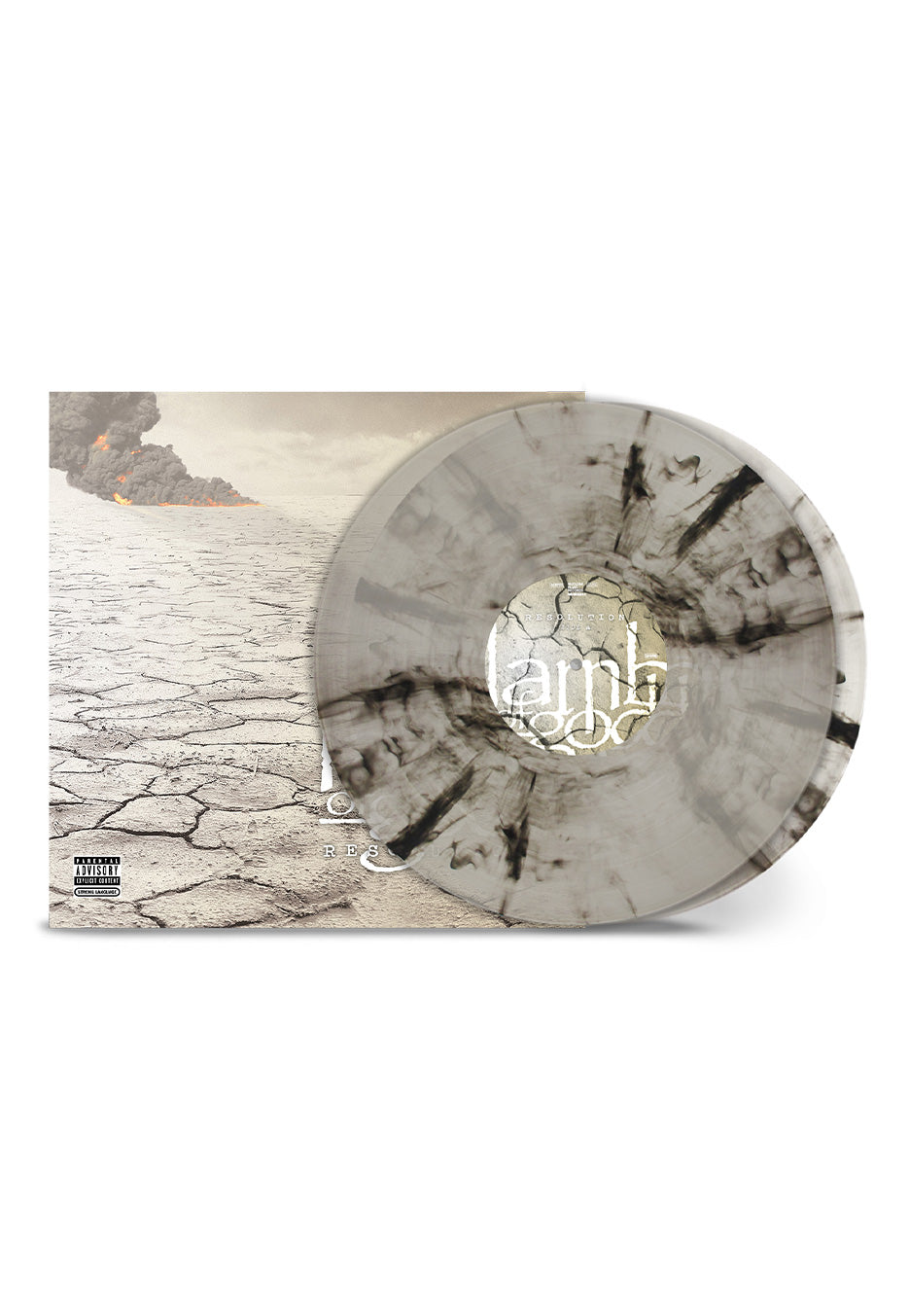 Lamb Of God - Resolution Ltd. Natural Black - Marbled 2 Vinyl | Neutral-Image