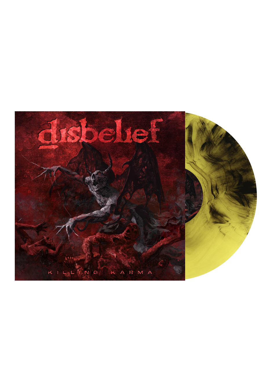 Disbelief - Killing Karma Ltd. Fire - Marbled Vinyl | Neutral-Image