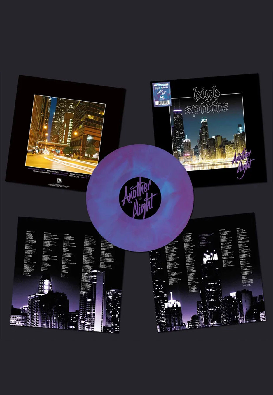 High Spirits - Another Night Purple/Blue Ltd. - Galaxy Vinyl | Neutral-Image