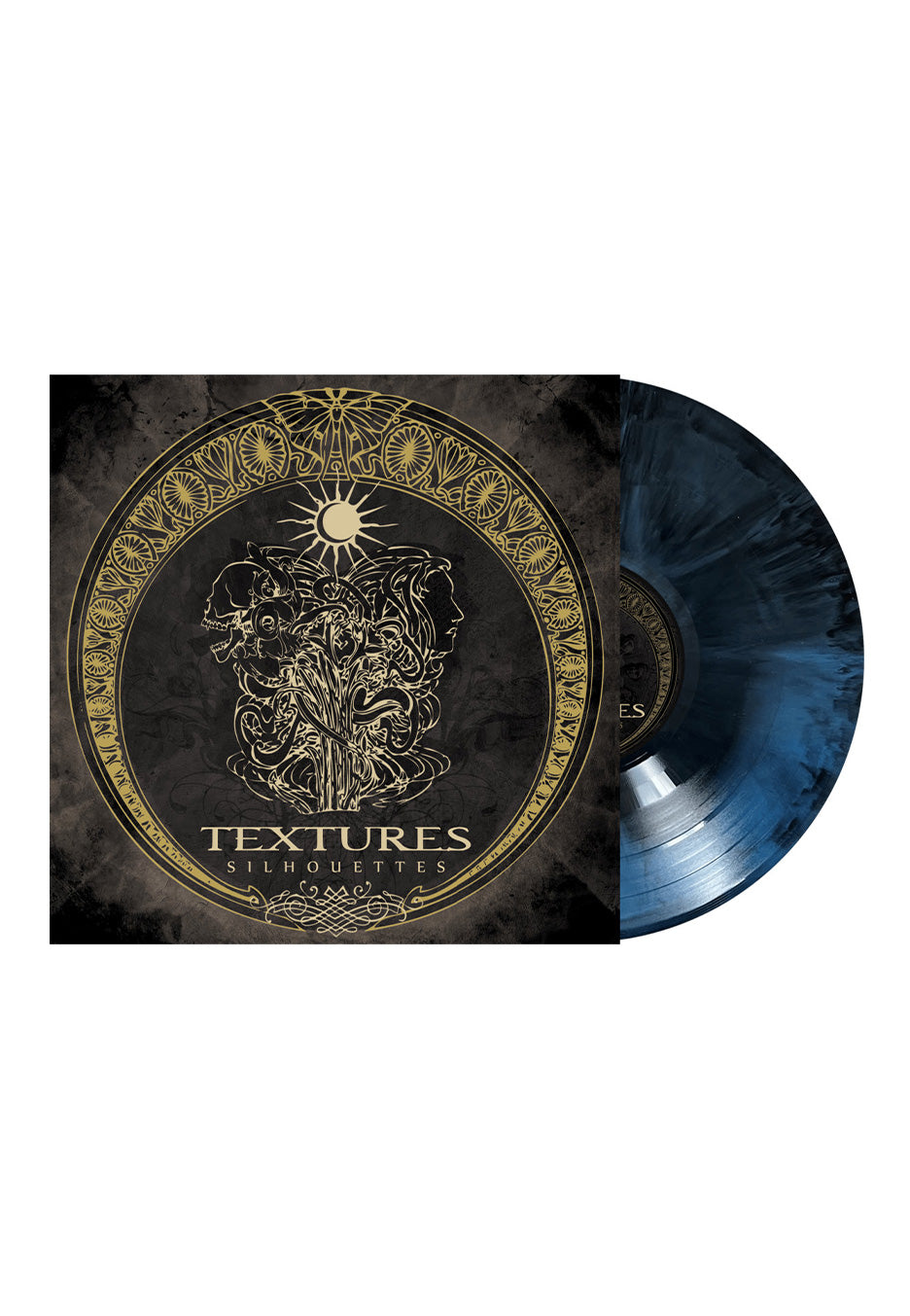 Textures - Silhouettes Ltd. Black/Blue - Marbled Vinyl | Neutral-Image