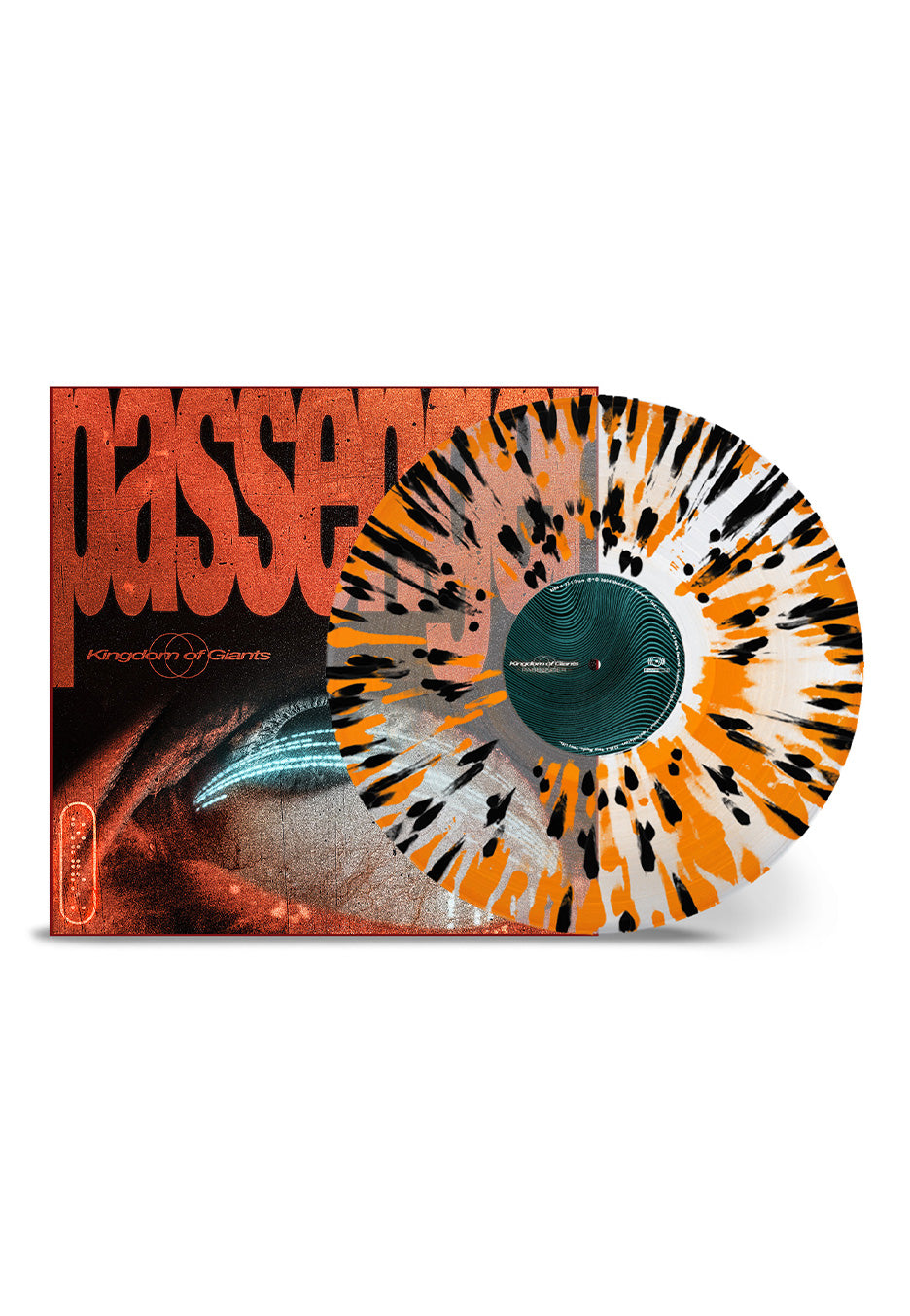 Kingdom Of Giants - Passenger Ltd. Clear/Black/Orange - Splatter Vinyl | Neutral-Image