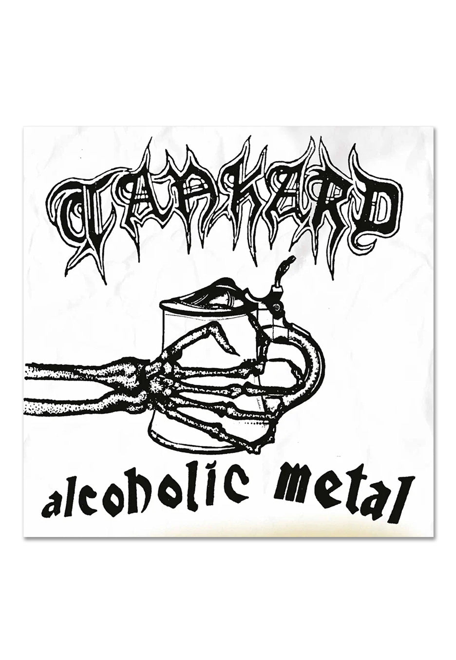 Tankard - Alcoholic Metal Ltd. Gold/White - Splatter 2 Vinyl | Neutral-Image