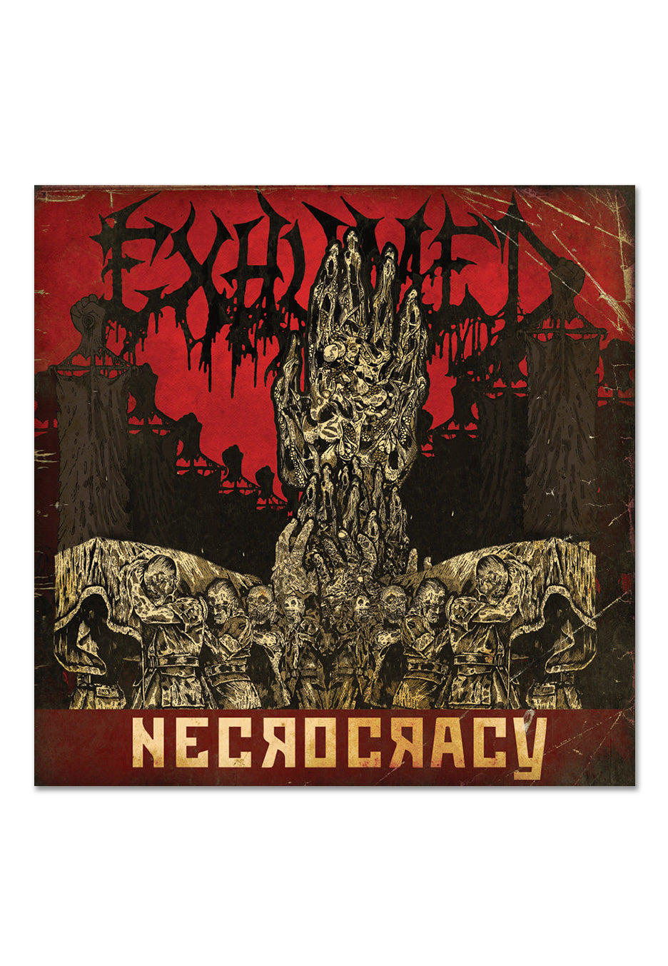 Exhumed - Necrocracy Ltd. Blood Red - Splatter Vinyl | Neutral-Image