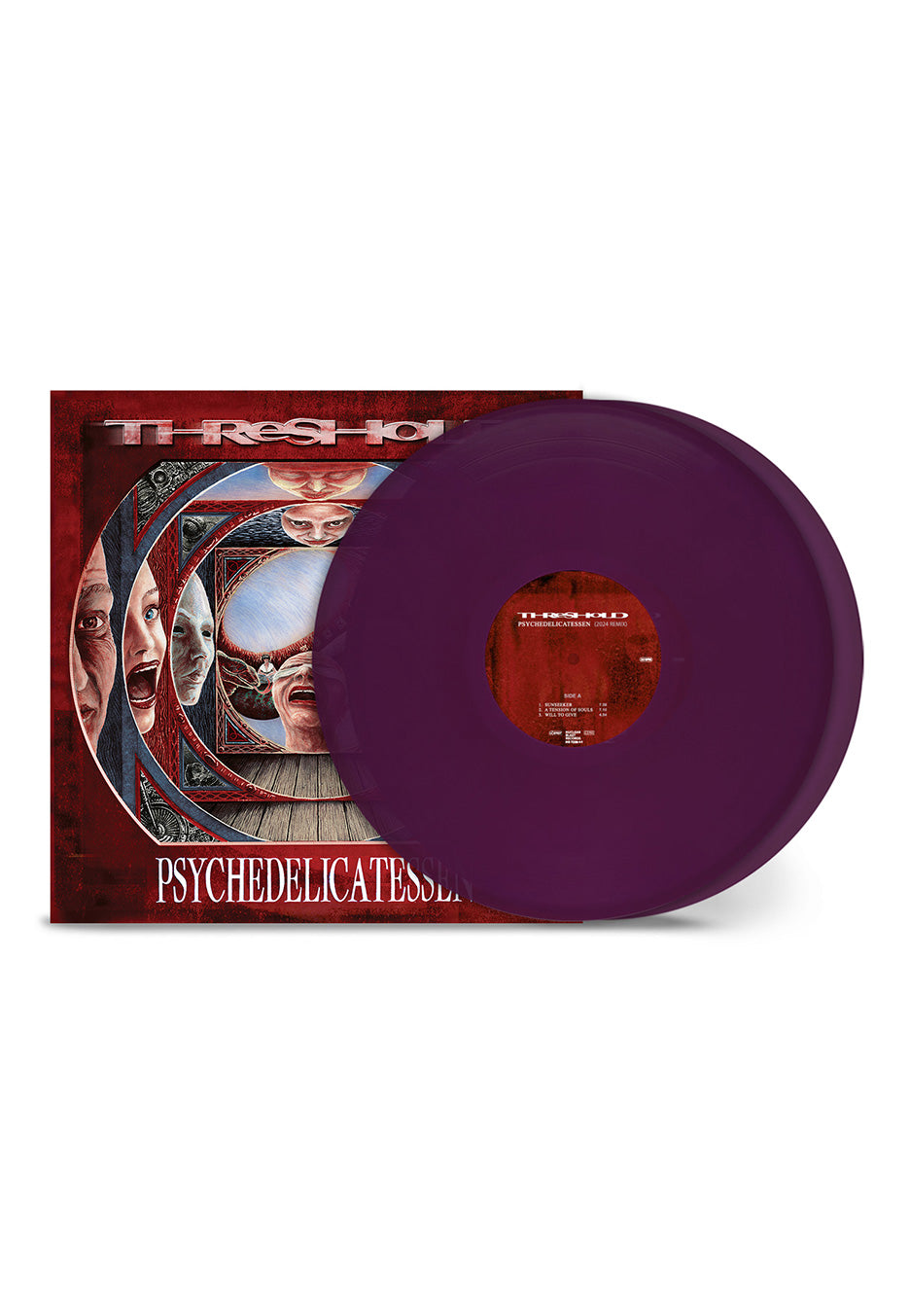 Threshold - Psychedelicatessen (Remixed & Remastered) Ltd. Transparent Violet - Colored 2 Vinyl | Neutral-Image