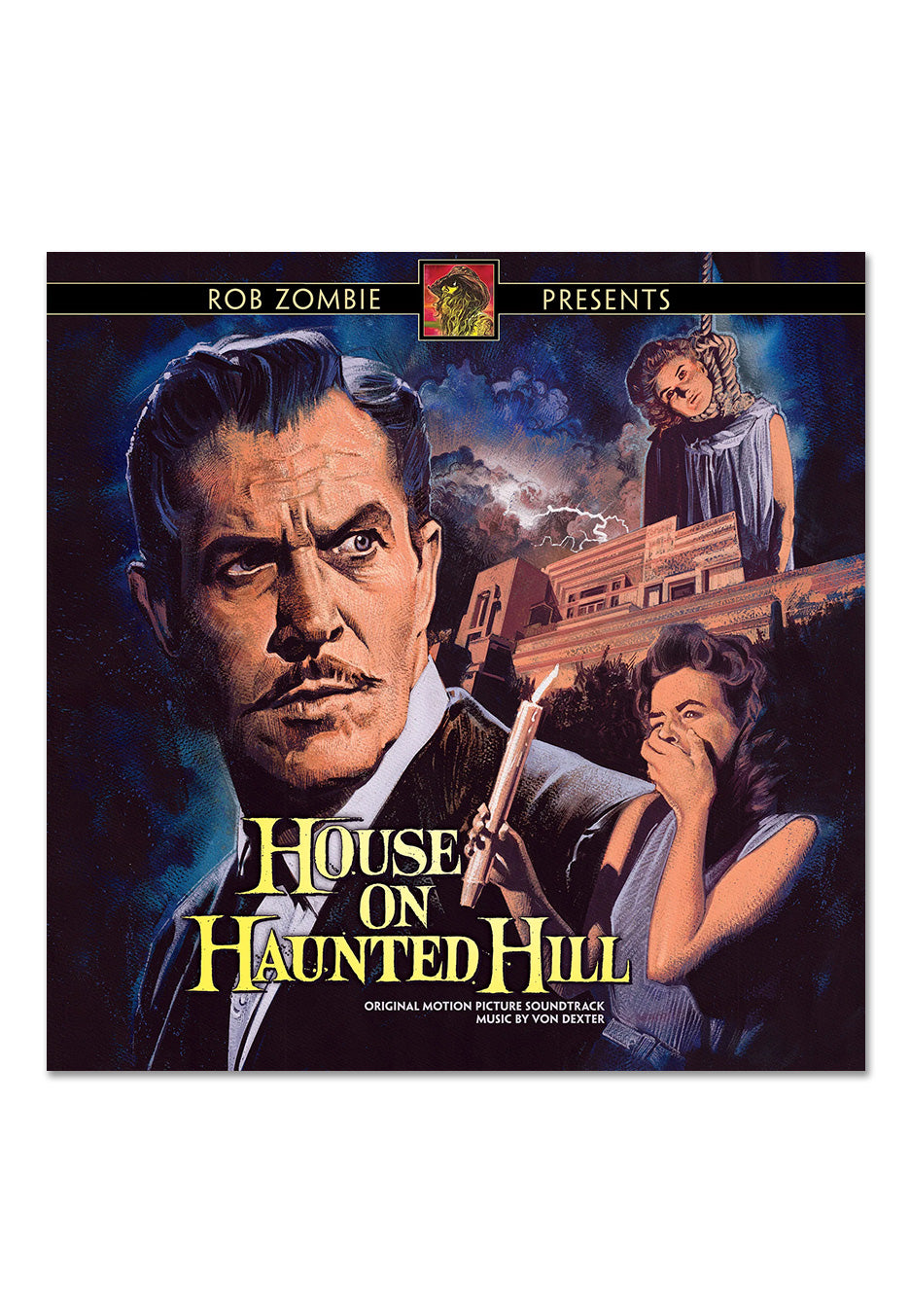 House On Haunted Hill - House On Haunted Hill Ost (Von Dexter) Ltd. Black/Purple - Marbled 2 Vinyl | Neutral-Image