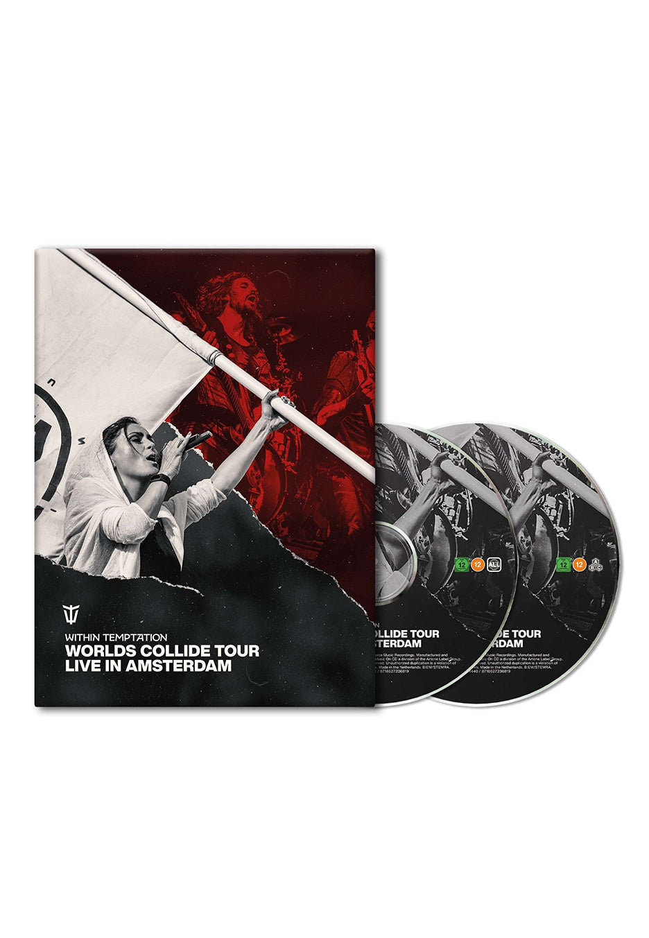 Within Temptation - Worlds Collide Tour Live In Amsterdam - Digipak DVD + Blu Ray | Neutral-Image