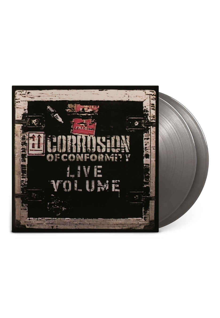 Corrosion Of Conformity - Live Volume Ltd. Silver - Colored 2 Vinyl | Neutral-Image