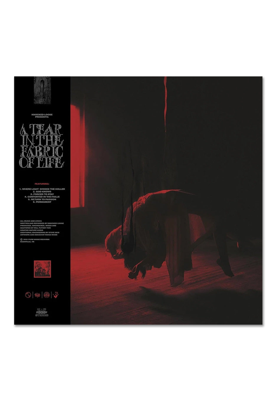 Knocked Loose - A Tear In The Fabric Of Life Ltd. Laguna Eco-Mix - Colored Vinyl | Neutral-Image