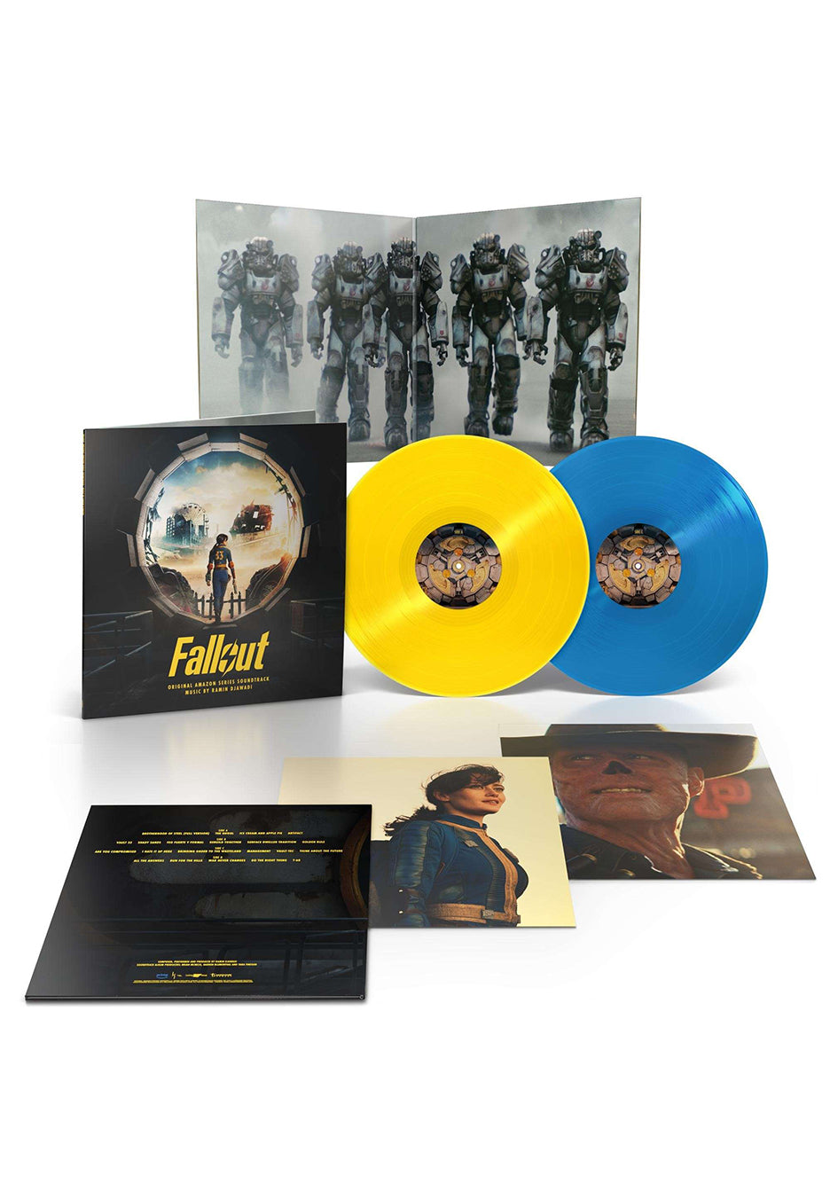 Fallout - Fallout (Original Amazon Series) OST (Ramin Djawadi) Ltd Yellow & Blue - Colored 2 Vinyl | Neutral-Image