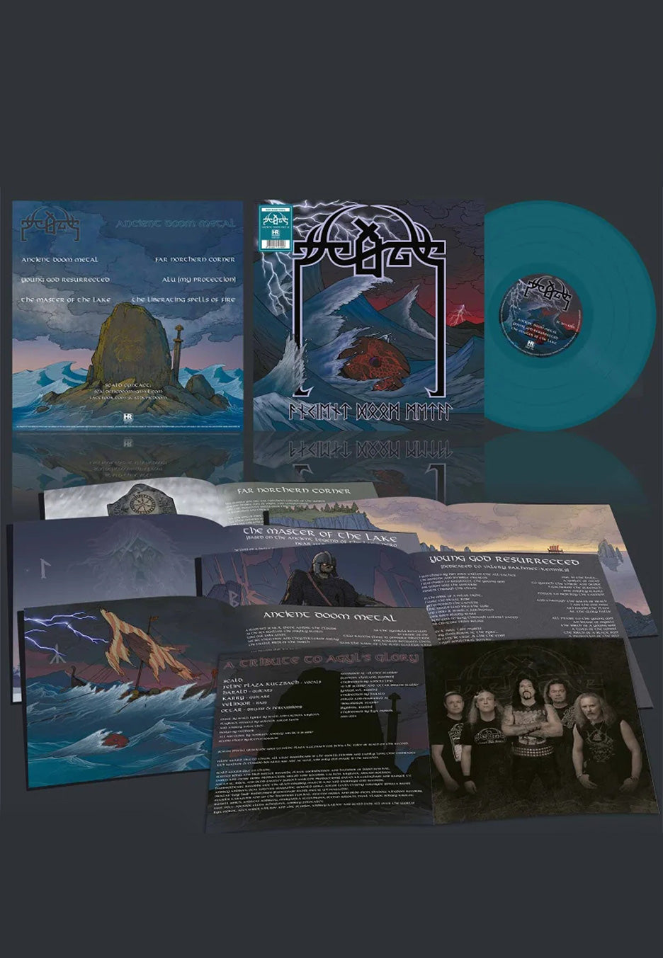 Scald - Ancient Doom Metal Ltd. Sea Blue - Colored Vinyl | Neutral-Image