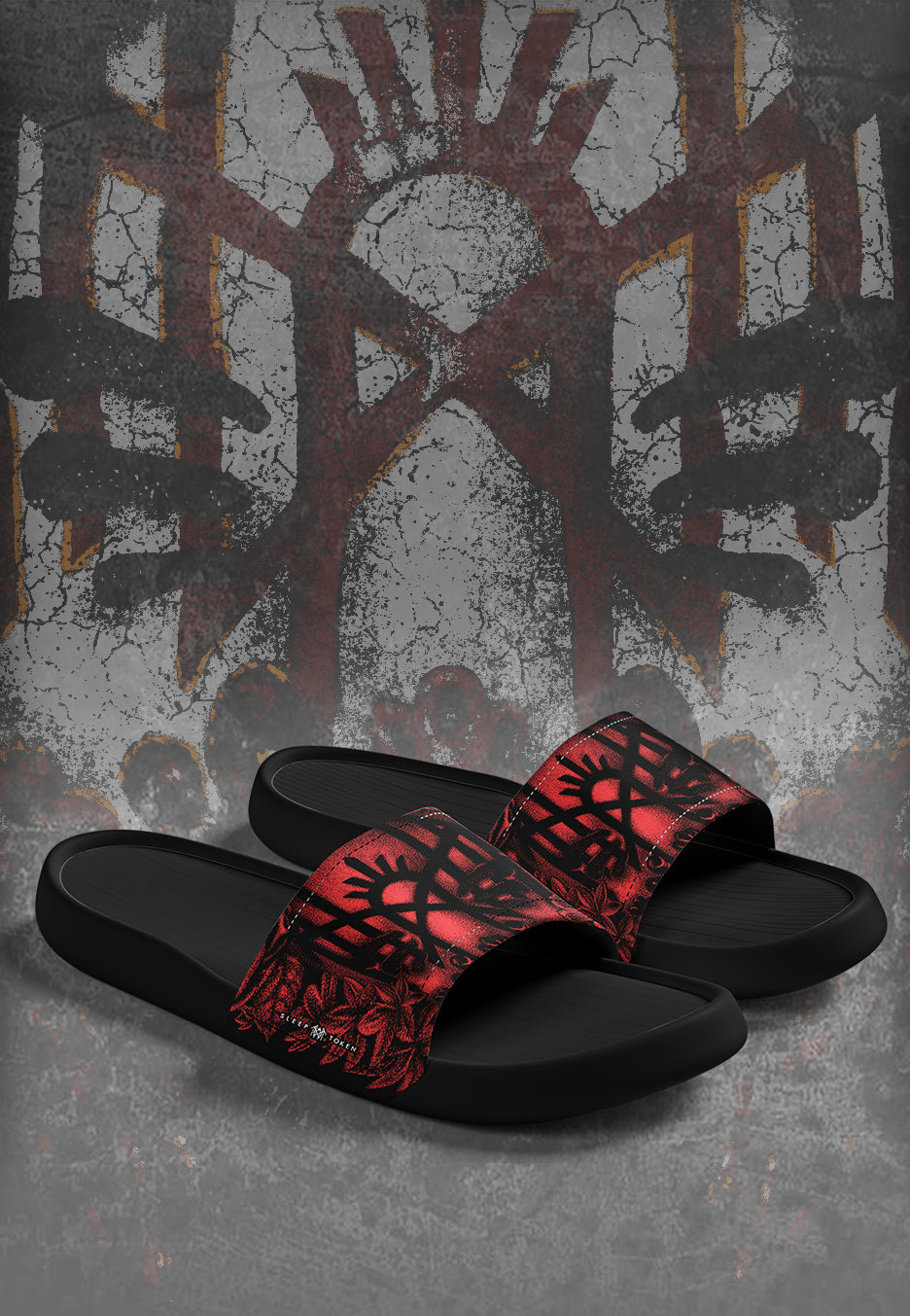 Sleep Token - Black Heart - Sandals | Men-Image