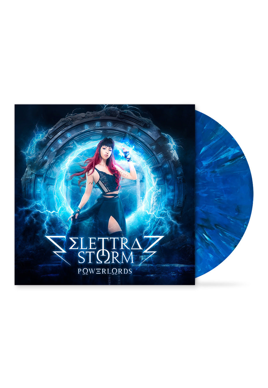 Elettra Storm - Powerlords Ltd. Blue - Marbled Vinyl | Neutral-Image